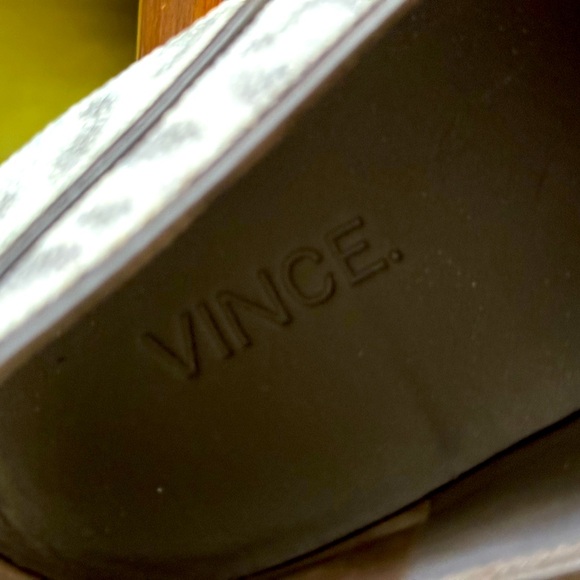 Vince sneaker gray leather - Picture 2 of 5